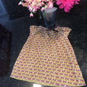 Baby gap girls toddler cherries button back dress